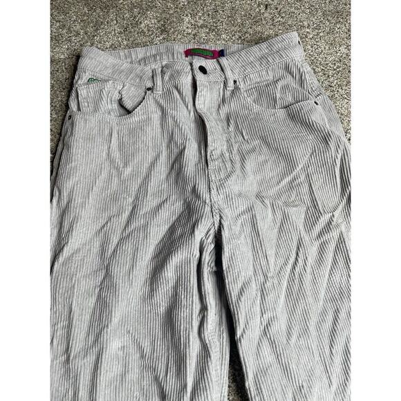Empyre Corduroy Skate Pants Gray Size 7 Skater 90s Grunge Hip Hop Y2K - Picture 2 of 9